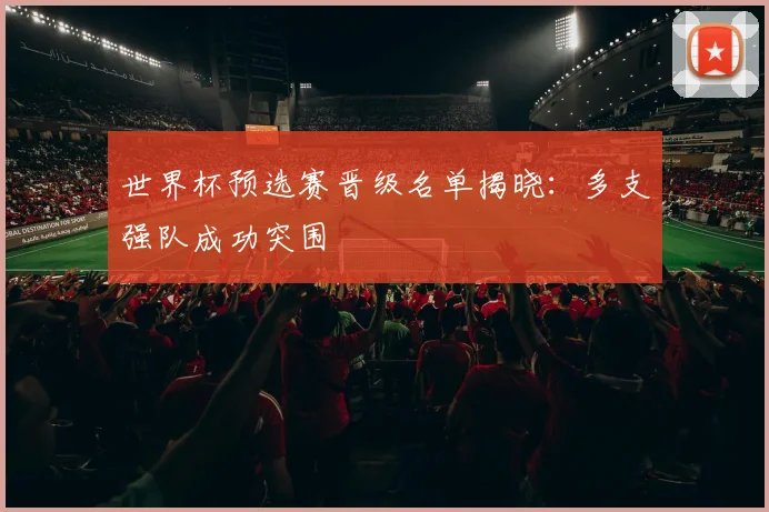世界杯预选赛晋级名单揭晓:多支强队成功突围